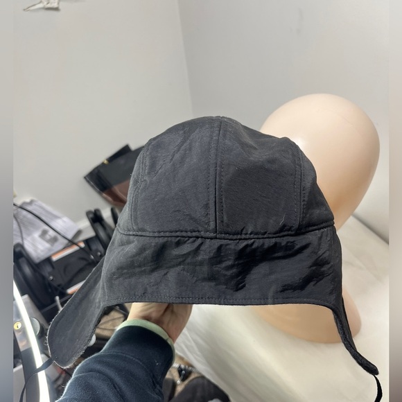 COAL HEADWEAR 5 PANEL EARFLAP TRACKER CAP Wool Blend Black - Picture 5 of 13